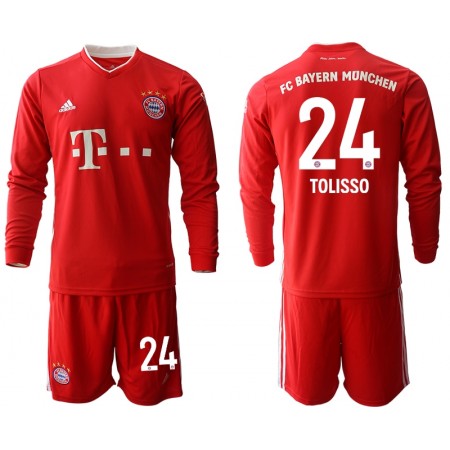 FC Bayern München Corentin Tolisso 24 Kind Thuistenue 2020-21 L/S